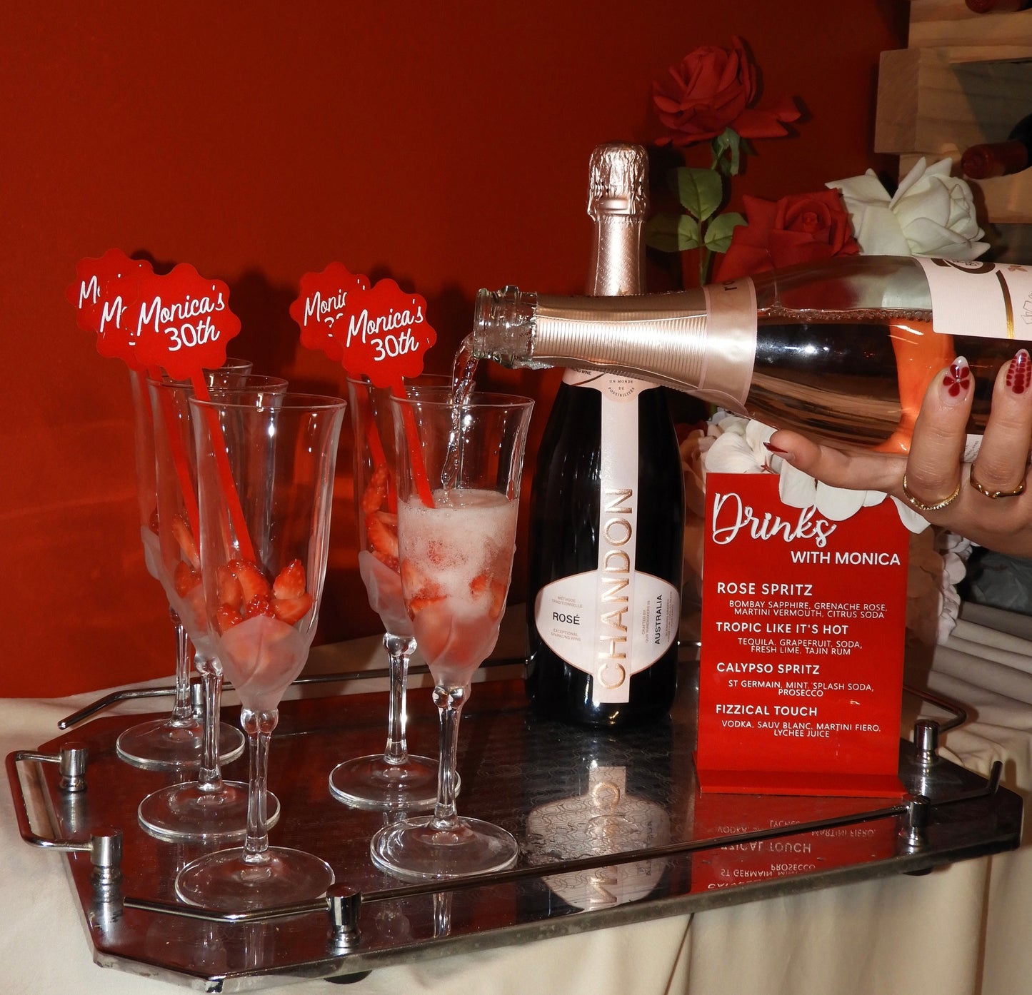 5" Drink Stirrers - Custom