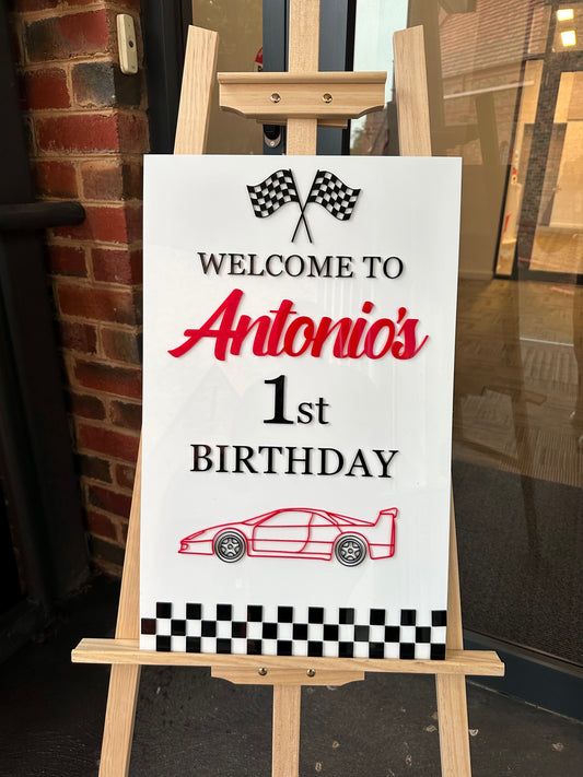Welcome Signs with Detail